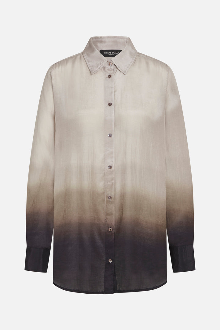 Bruuns Bazaar Women BaccataBBLuas skjorte Skjorter Fading Brown
