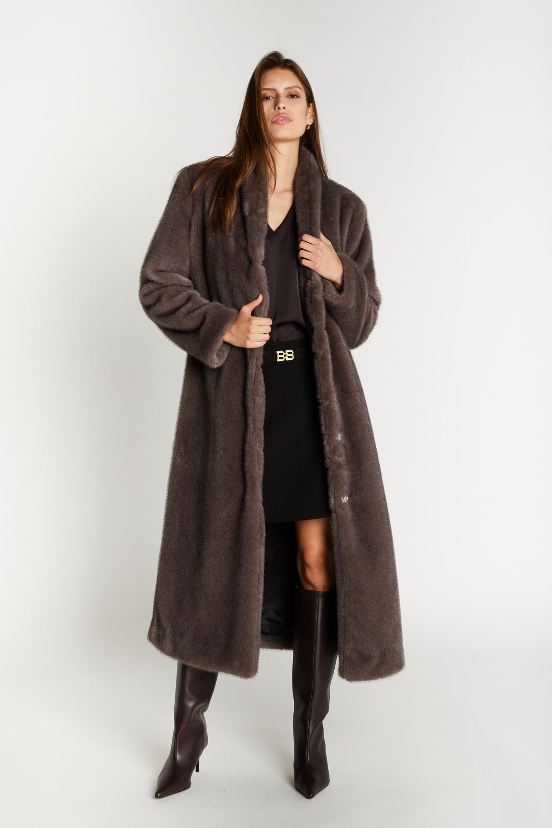 Bruuns Bazaar Women BalakaBBMeri frakke Overtøj Brown