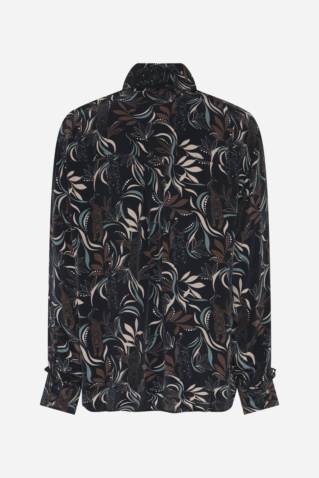 Bruuns Bazaar Women BarcellaBBAgata shirt Skjorter Black Tiger