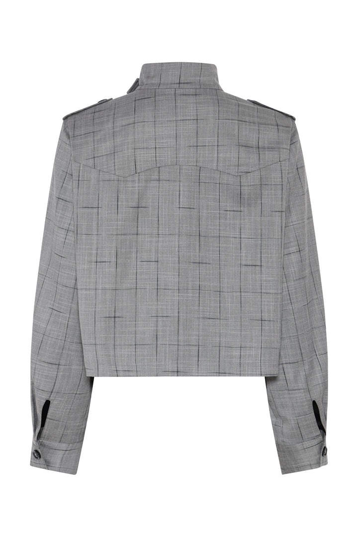 Bruuns Bazaar Women BayBBGinea jakke Blazer Grey Check