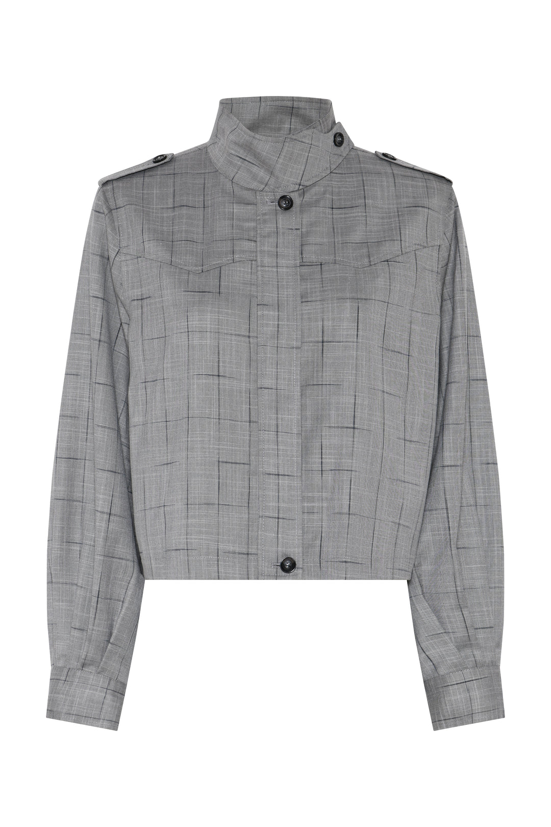 Bruuns Bazaar Women BayBBGinea jakke Blazer Grey Check