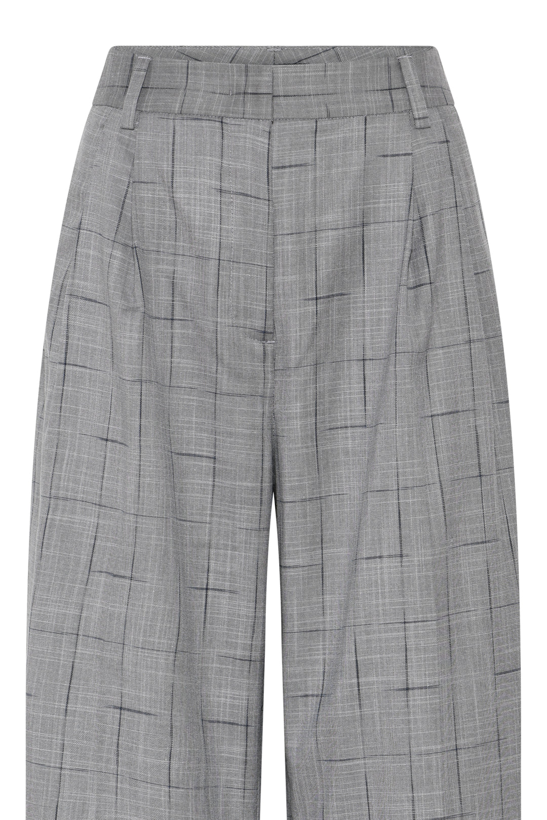 Bruuns Bazaar Women BayBBRicu bukser Pants Grey Check