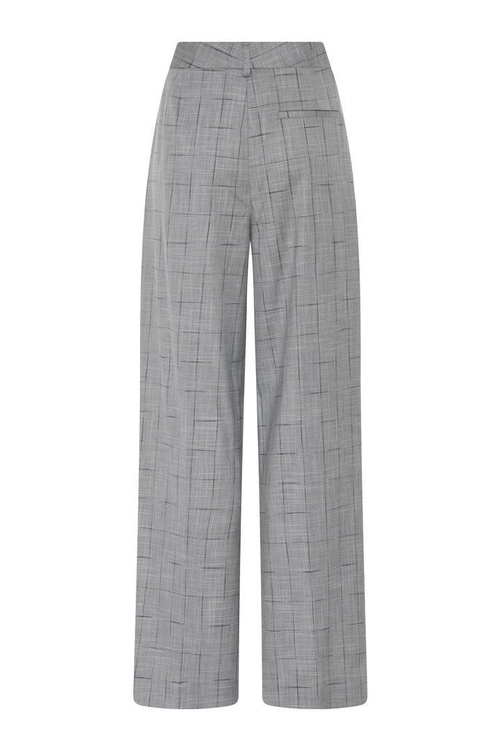 Bruuns Bazaar Women BayBBRicu bukser Pants Grey Check