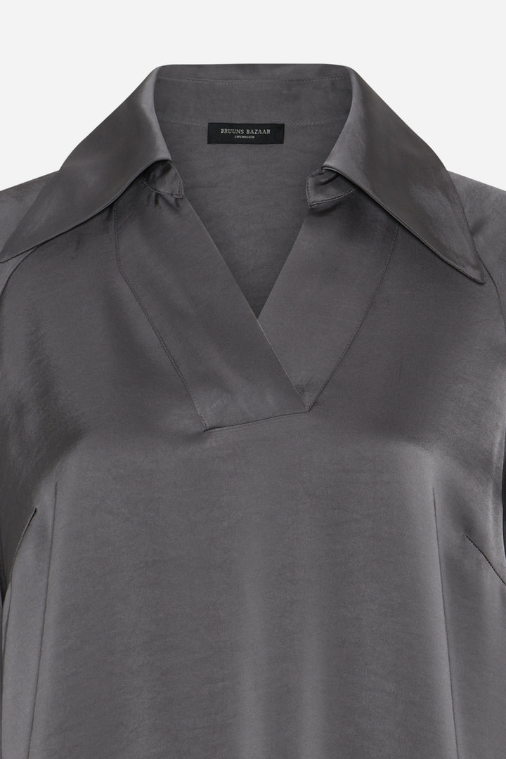 Bruuns Bazaar Women BeckiaBBKassidy kjole Kjoler Steel Grey