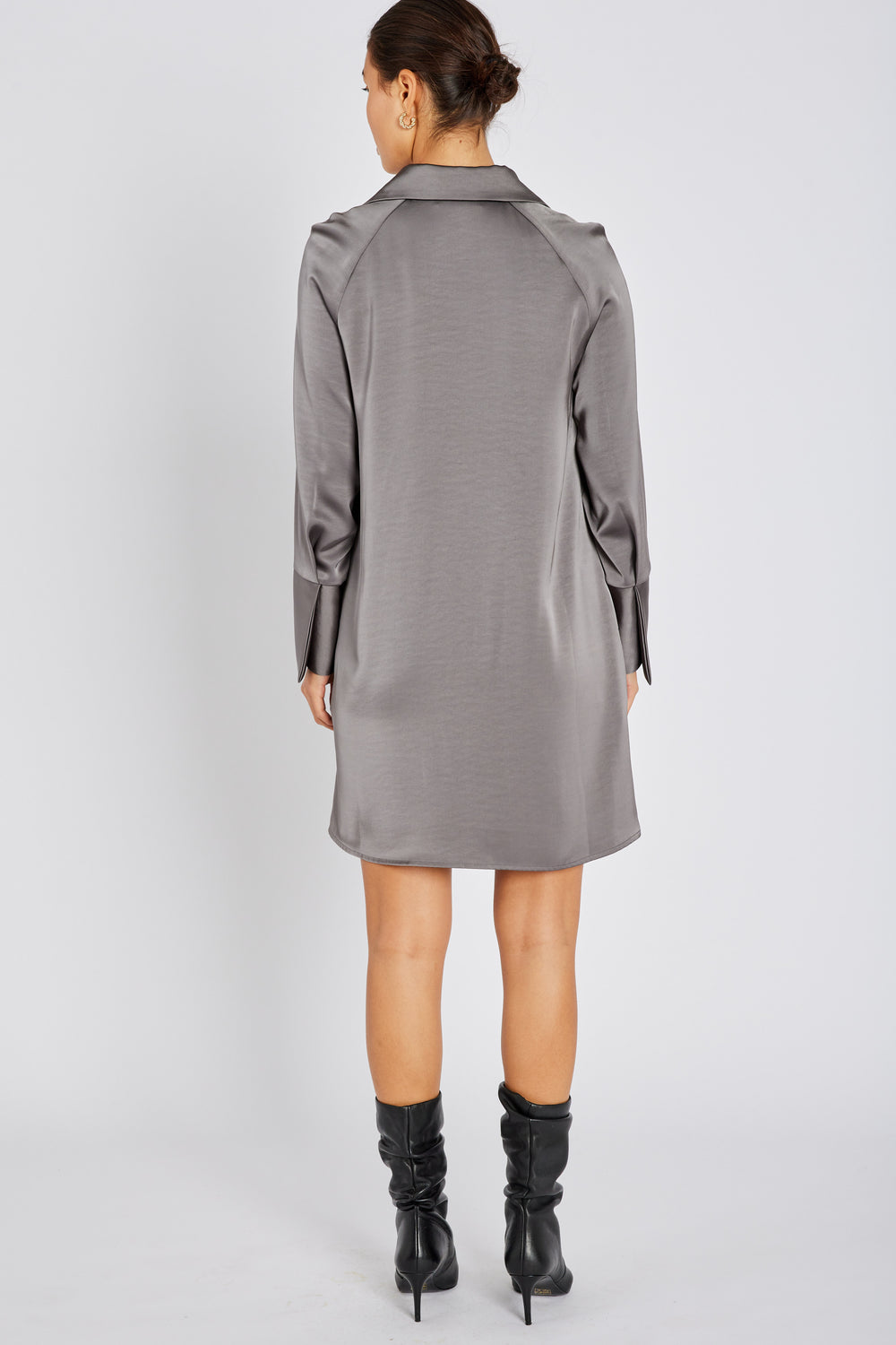 Bruuns Bazaar Women BeckiaBBKassidy kjole Kjoler Steel Grey