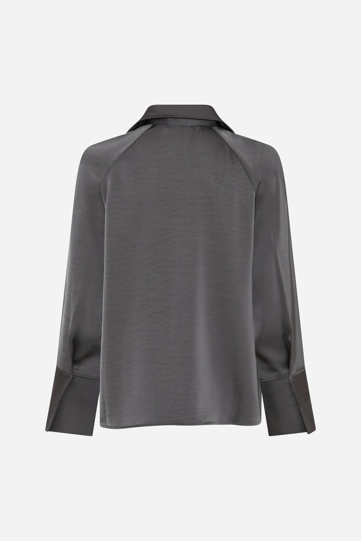 Bruuns Bazaar Women BeckiaBBKassindra bluse Bluser Steel Grey