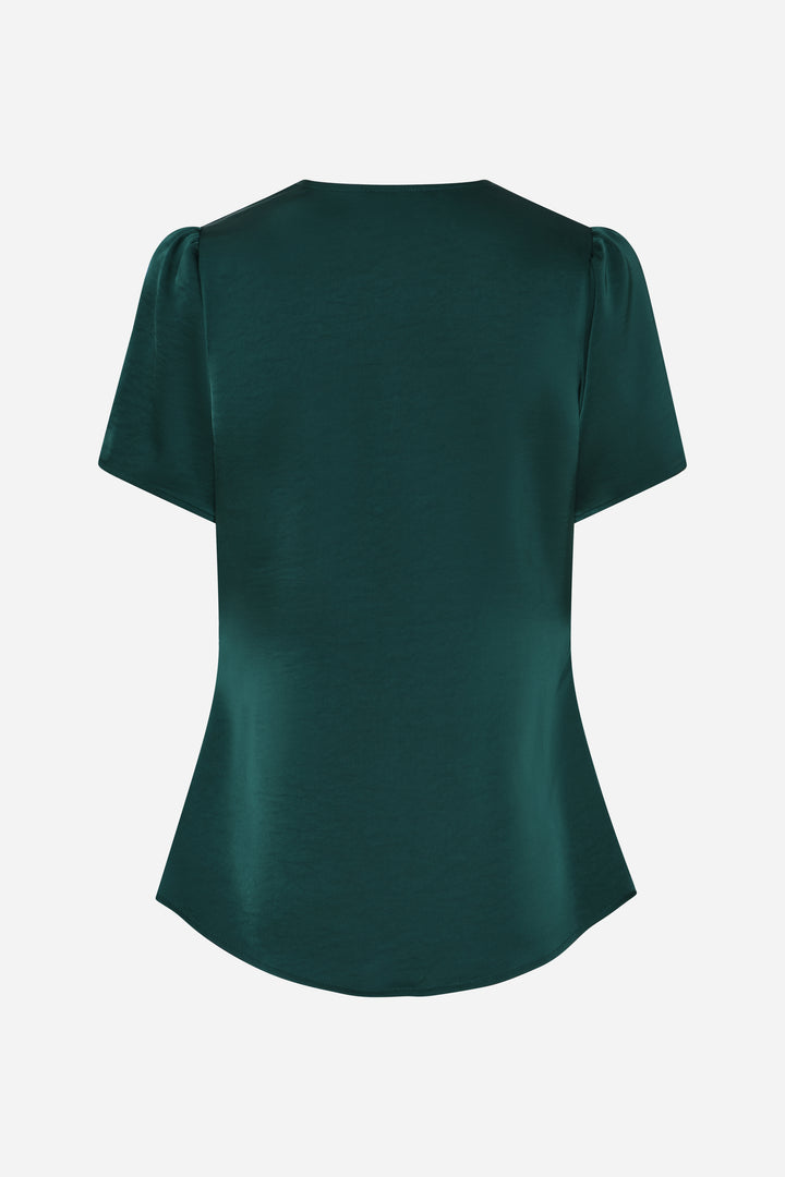 Bruuns Bazaar Women BeckiaBBNeemy bluse Bluser Dark green