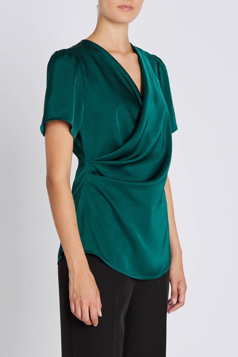 Bruuns Bazaar Women BeckiaBBNeemy bluse Bluser Dark green