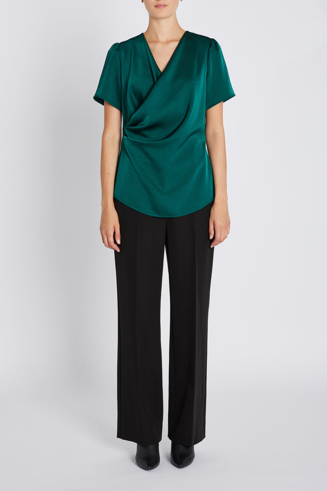 Bruuns Bazaar Women BeckiaBBNeemy bluse Bluser Dark green