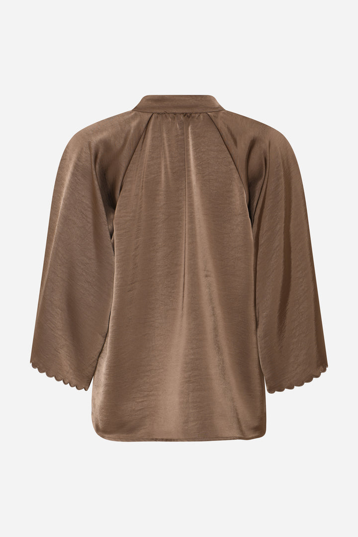 Bruuns Bazaar Women BeckiaBBWinny bluse Bluser Morel