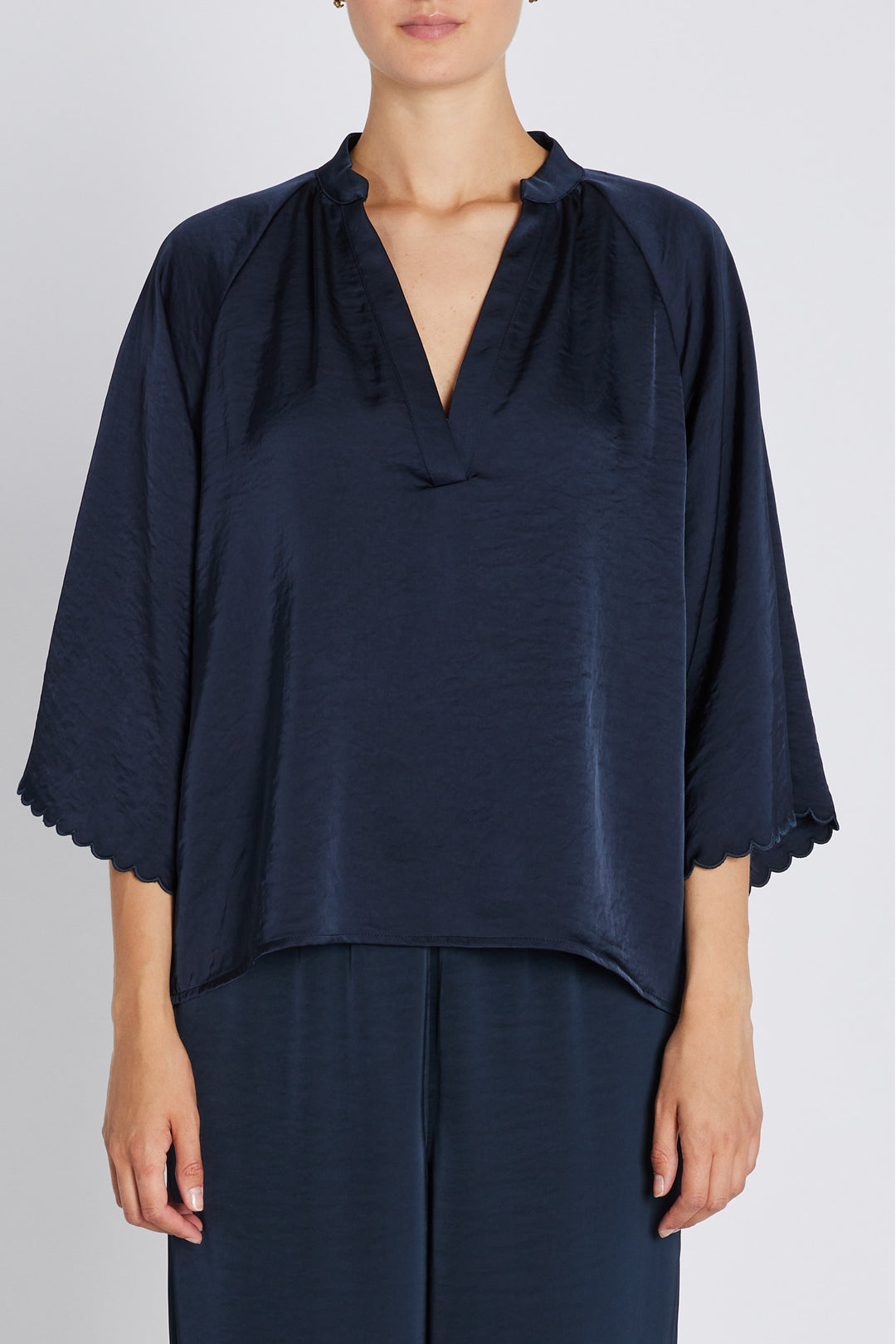 Bruuns Bazaar Women BeckiaBBWinny bluse Bluser Sky Captain