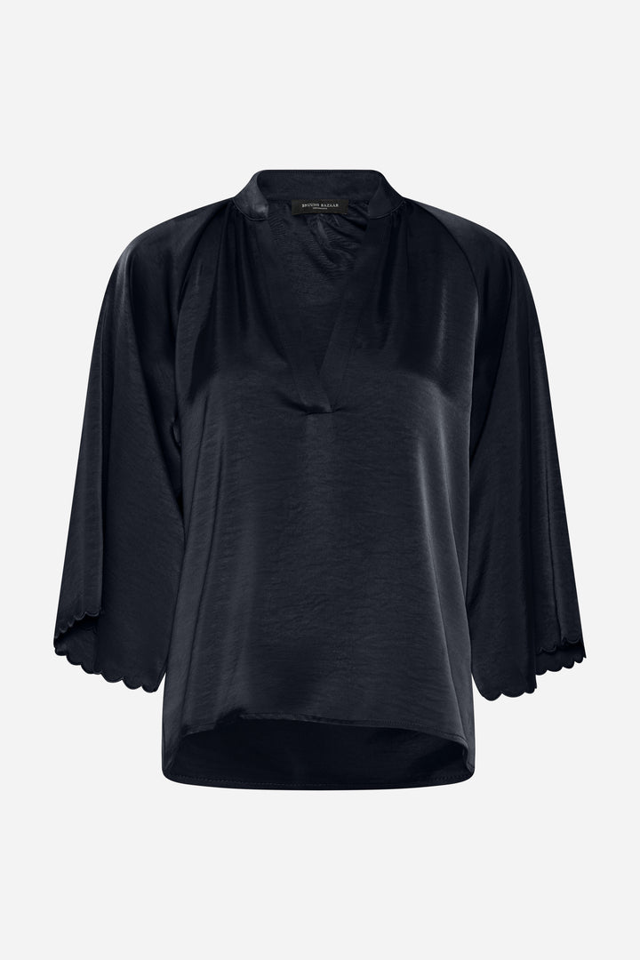 Bruuns Bazaar Women BeckiaBBWinny bluse Bluser Sky Captain