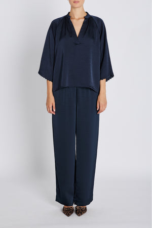 Bruuns Bazaar Women BeckiaBBWinny bluse Bluser Sky Captain