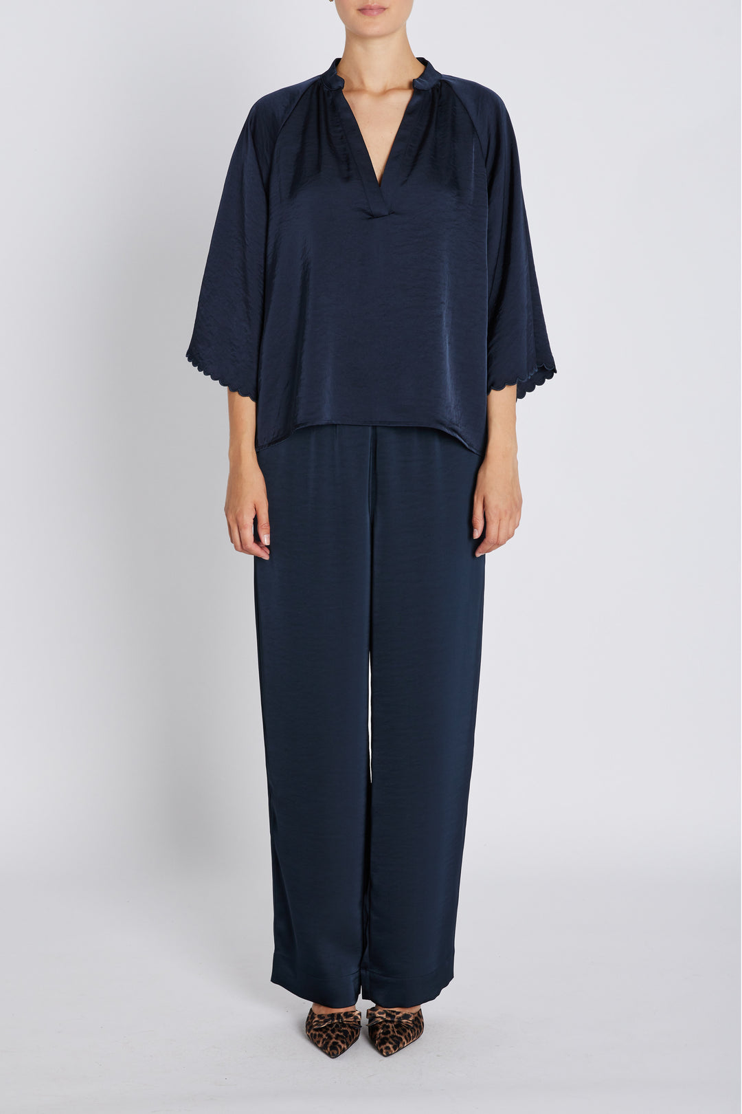Bruuns Bazaar Women BeckiaBBWinny bluse Bluser Sky Captain