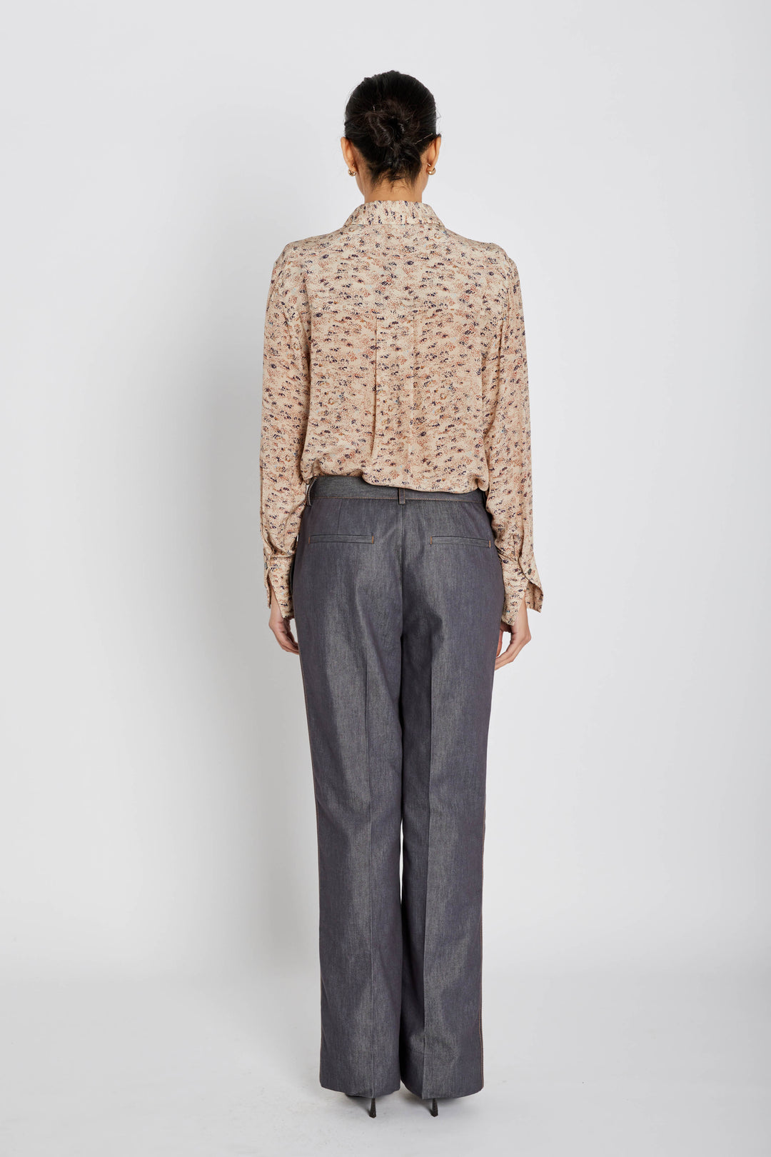 Bruuns Bazaar Women BellisBBEleze bukser Bukser Blue Denim