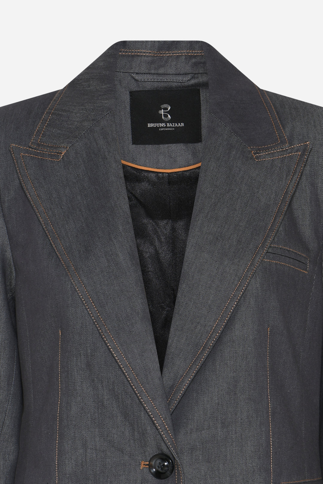 Bruuns Bazaar Women BellisBBTiff blazer Blazere Blue Denim