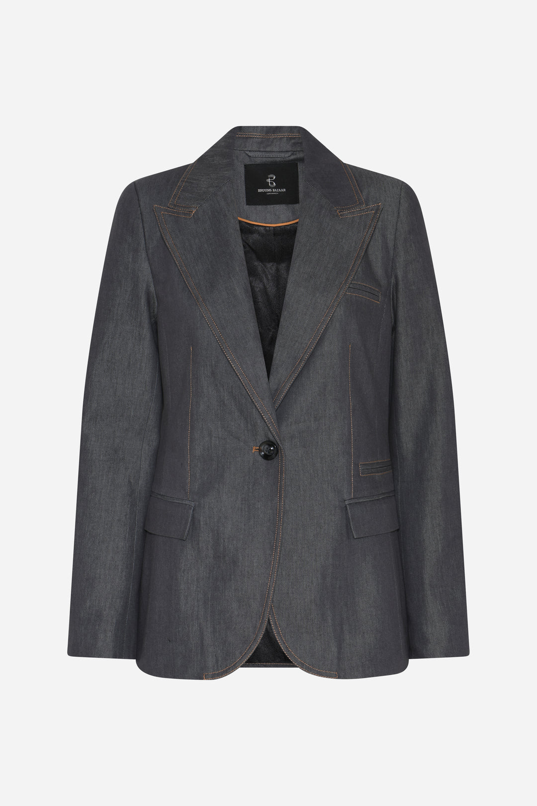 Bruuns Bazaar Women BellisBBTiff blazer Blazere Blue Denim