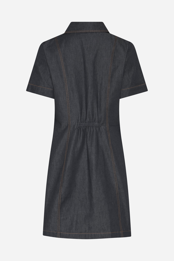 Bruuns Bazaar Women BellisBBZendias kjole Kjoler Blue Denim