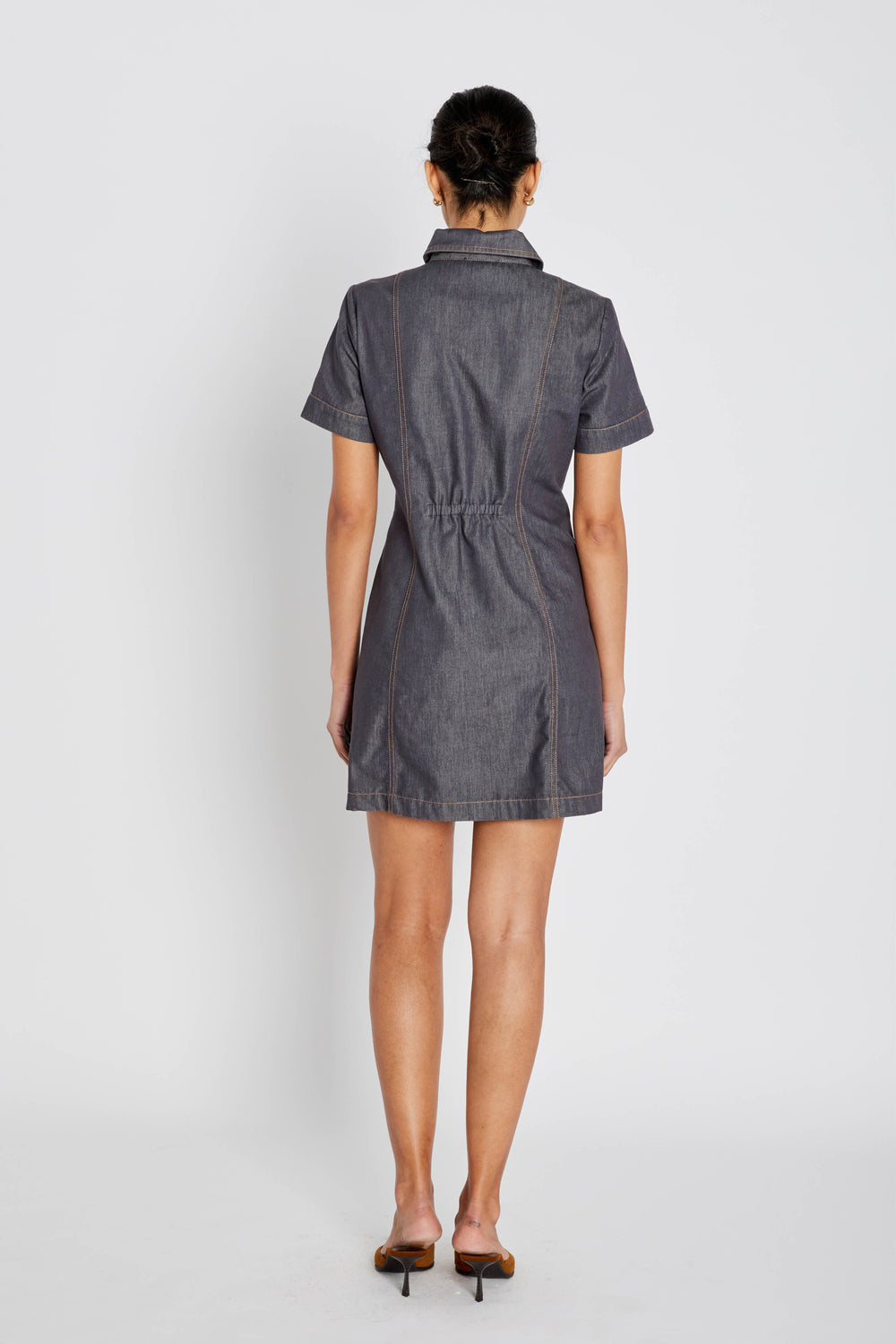 Bruuns Bazaar Women BellisBBZendias kjole Kjoler Blue Denim