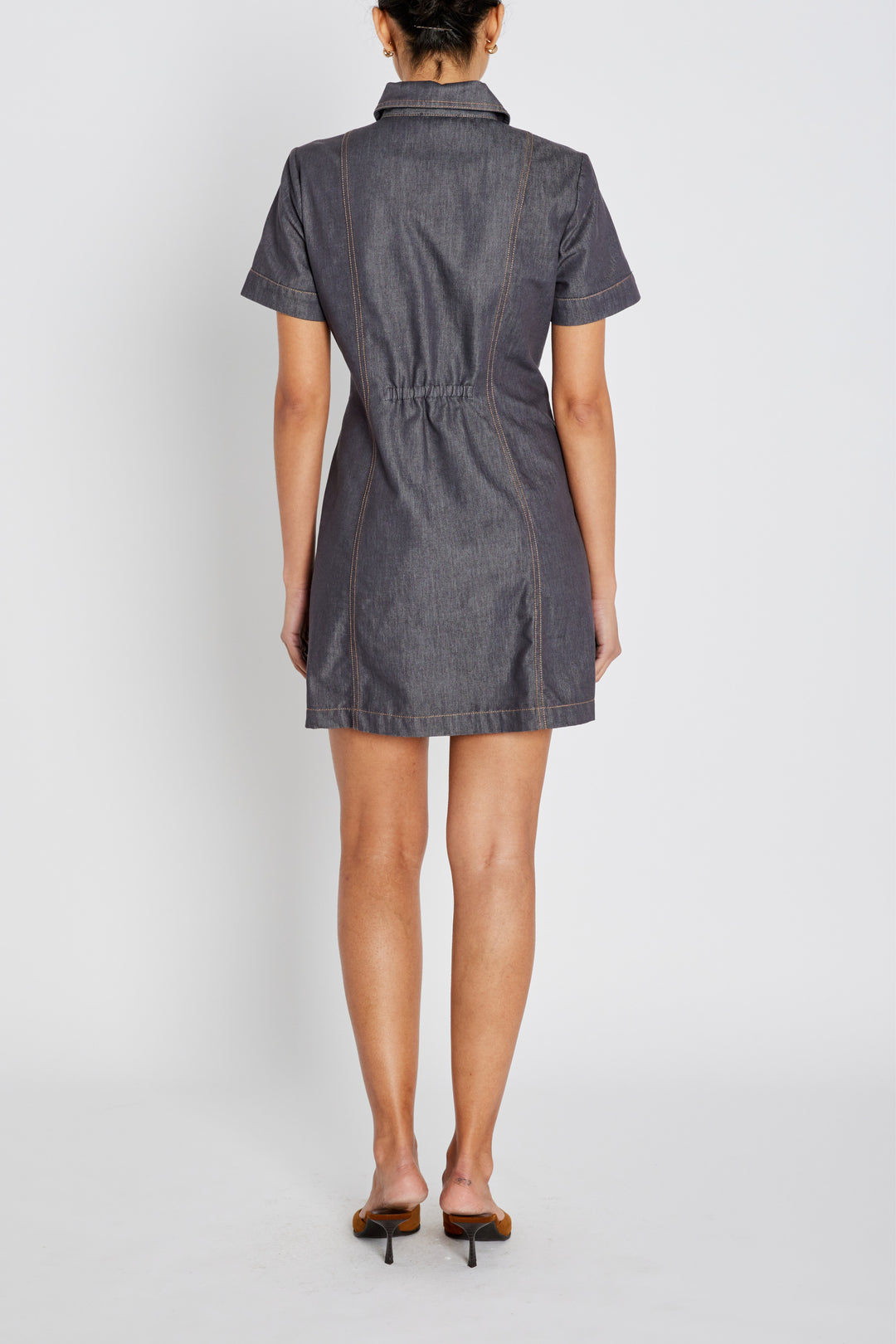 Bruuns Bazaar Women BellisBBZendias kjole Kjoler Blue Denim