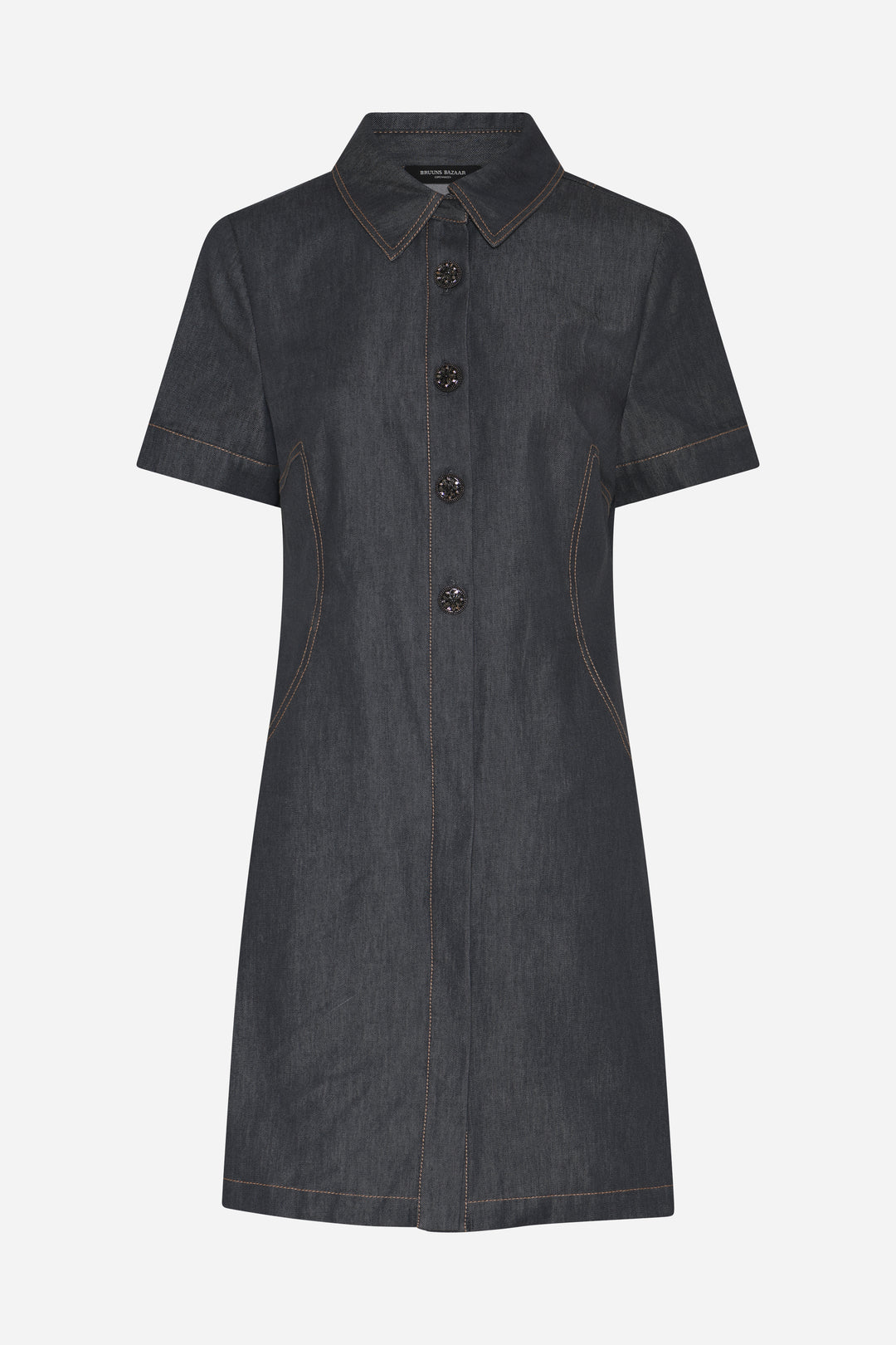 Bruuns Bazaar Women BellisBBZendias kjole Kjoler Blue Denim