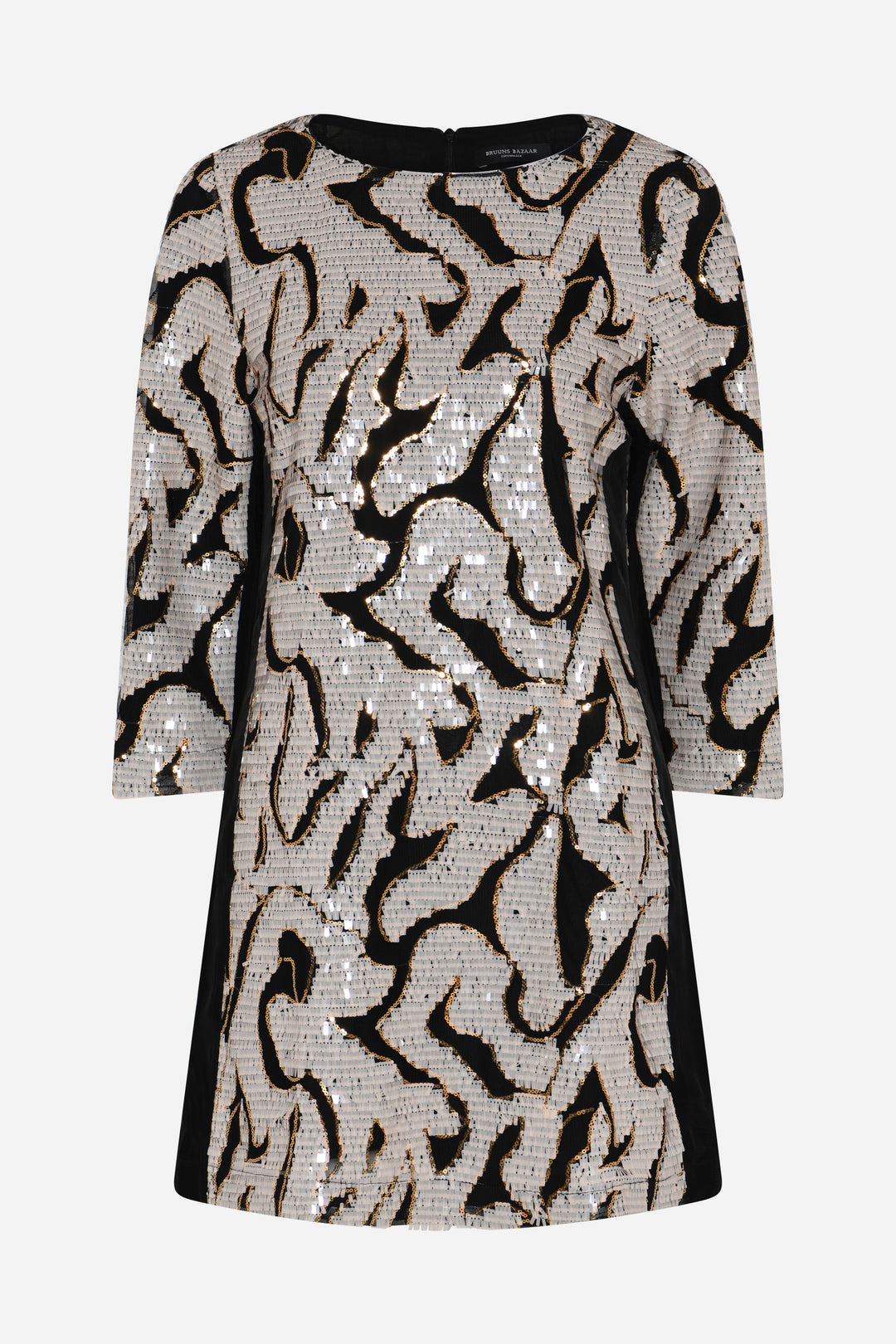 Bruuns Bazaar Women BetelBBKata kjole Kjoler Black cream