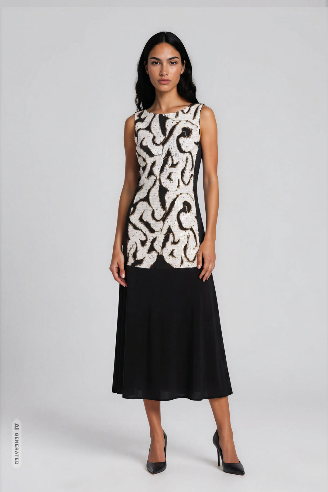Bruuns Bazaar Women BetelBBMae kjole Kjoler Black cream