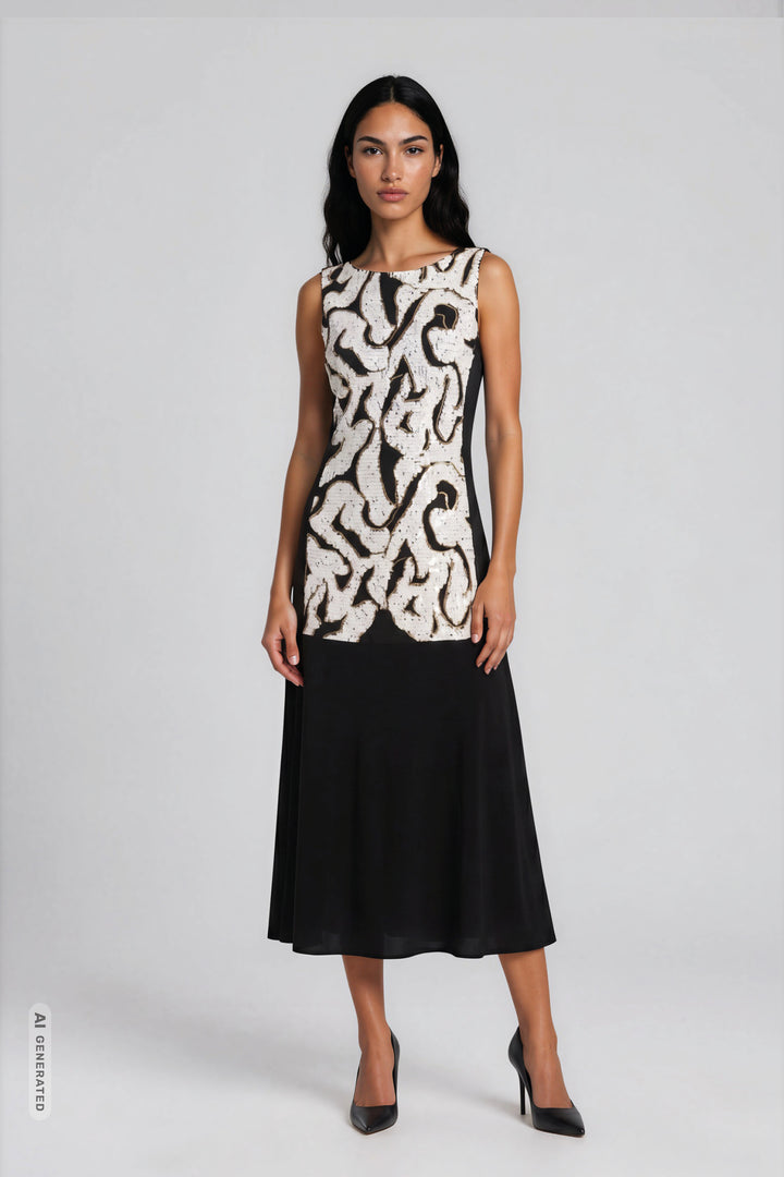 Bruuns Bazaar Women BetelBBMae kjole Kjoler Black cream