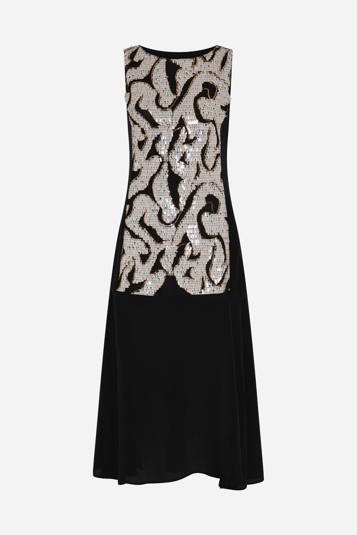 Bruuns Bazaar Women BetelBBMae kjole Kjoler Black cream