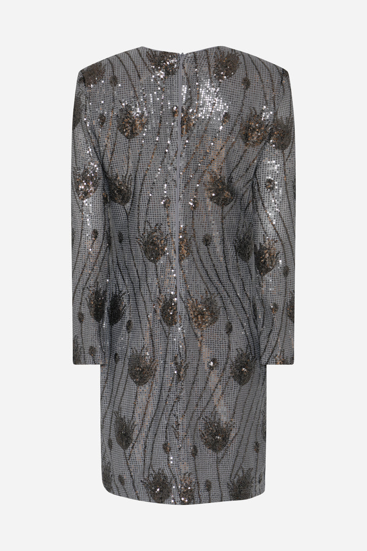 Bruuns Bazaar Women BeyroniaBBDemia kjole Kjoler Grey Silver
