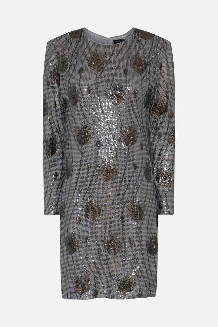 Bruuns Bazaar Women BeyroniaBBDemia kjole Kjoler Grey Silver