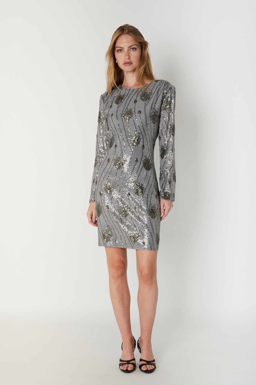 Bruuns Bazaar Women BeyroniaBBDemia kjole Kjoler Grey Silver