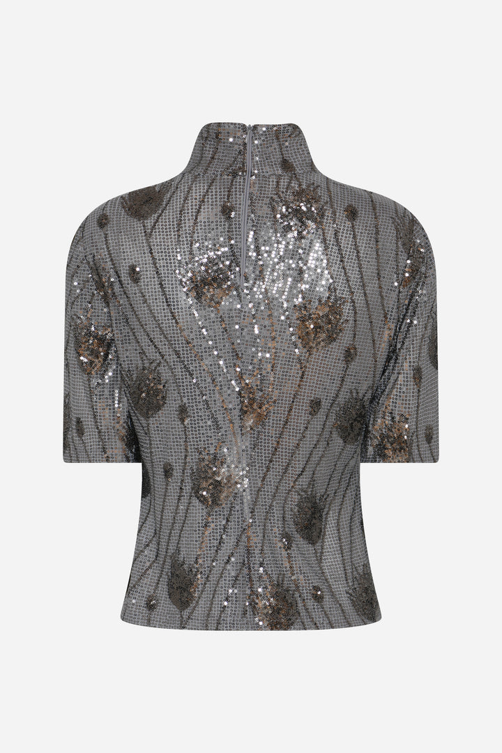 Bruuns Bazaar Women BeyroniaBBTita bluse Bluser Grey Silver
