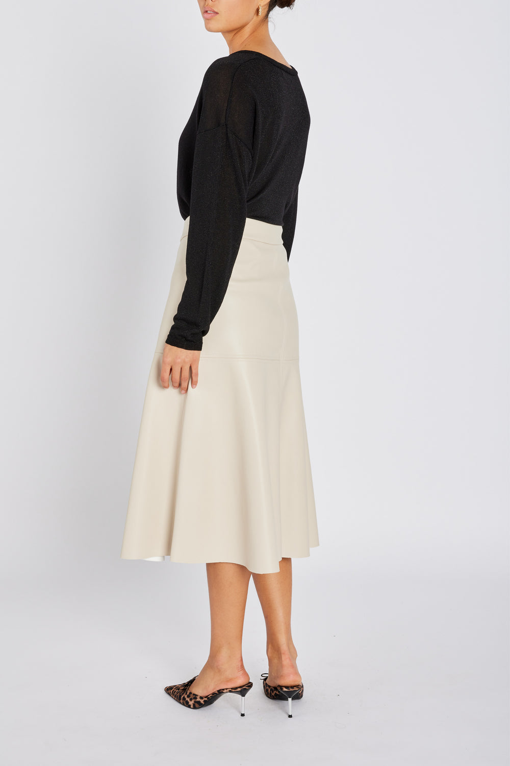 Bruuns Bazaar Women BluebellBBMarlea strik Strik Black with lurex