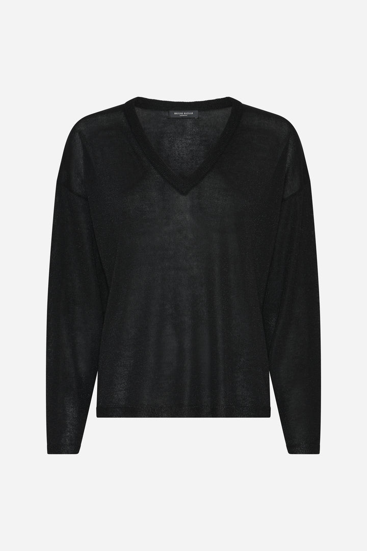 Bruuns Bazaar Women BluebellBBMarlea strik Strik Black with lurex