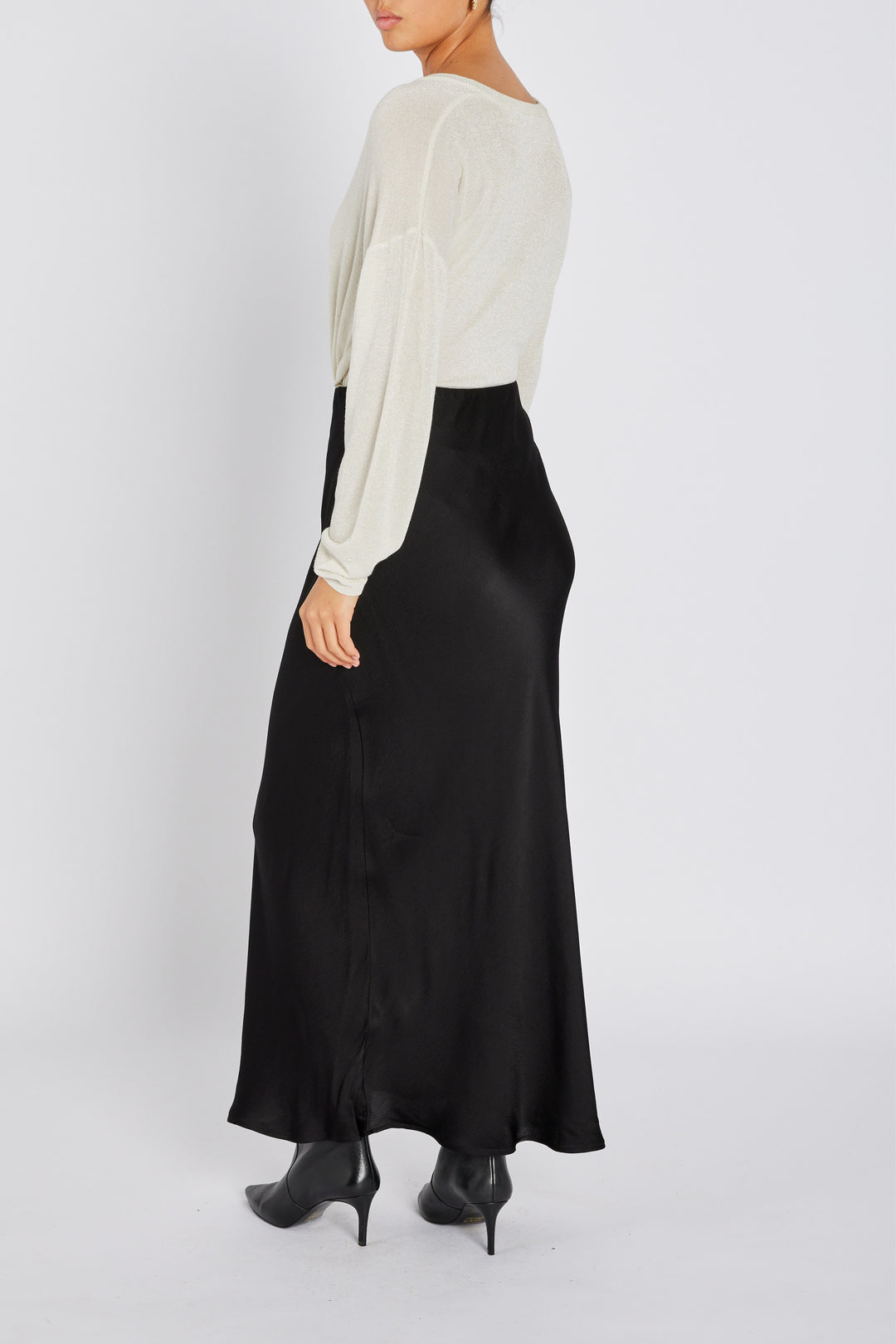 Bruuns Bazaar Women BluebellBBMarlea strik Strik Snow white w white lurex