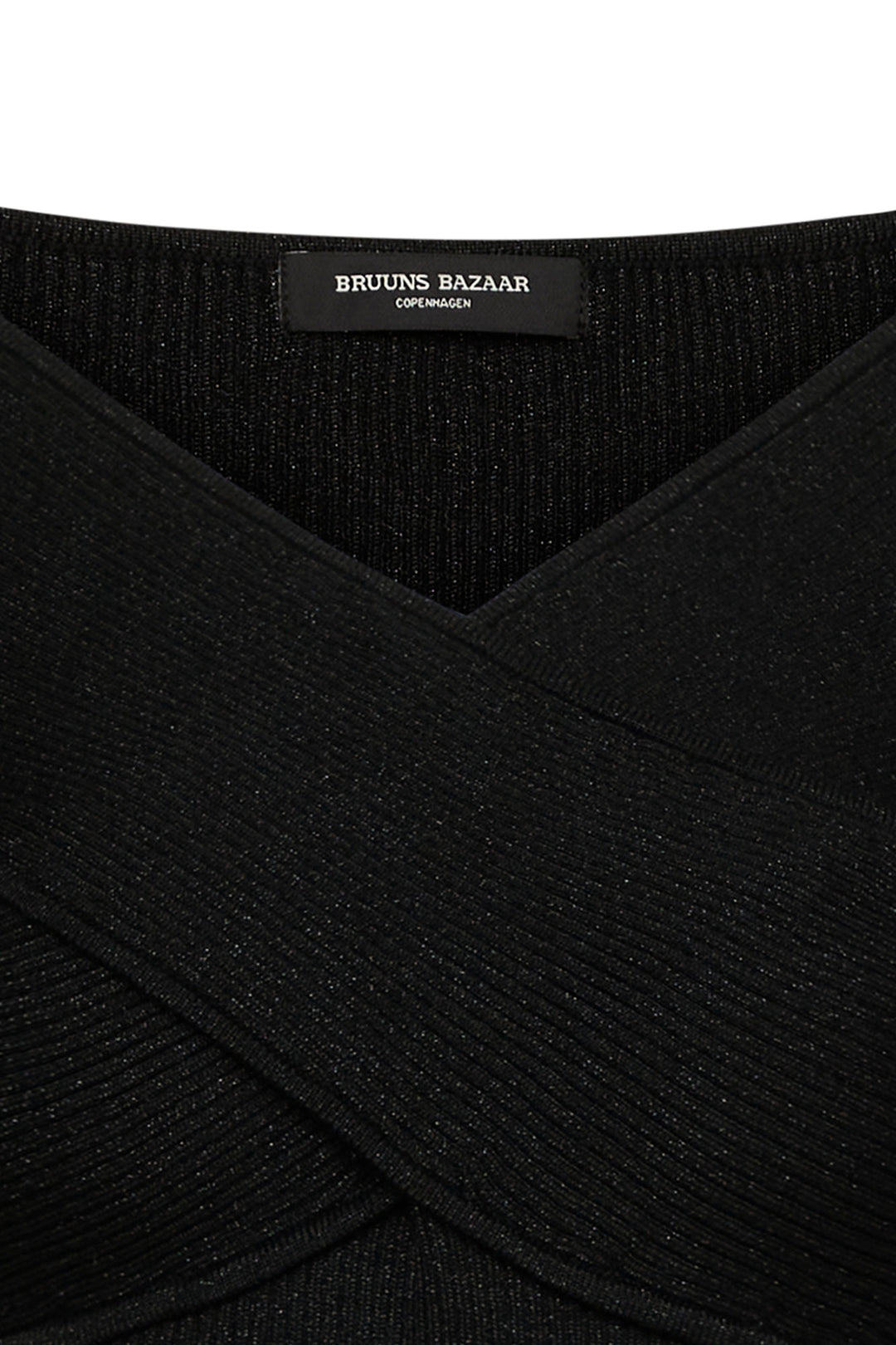 Bruuns Bazaar Women BluebellBBMarly knit blouse Knit Black / Black lurex