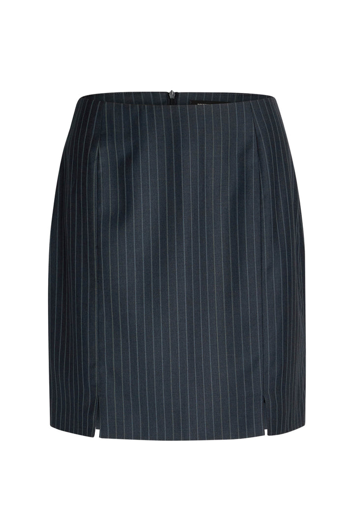 Bruuns Bazaar Women BluestarBBSusan skirt Skirt Blue pinstripe