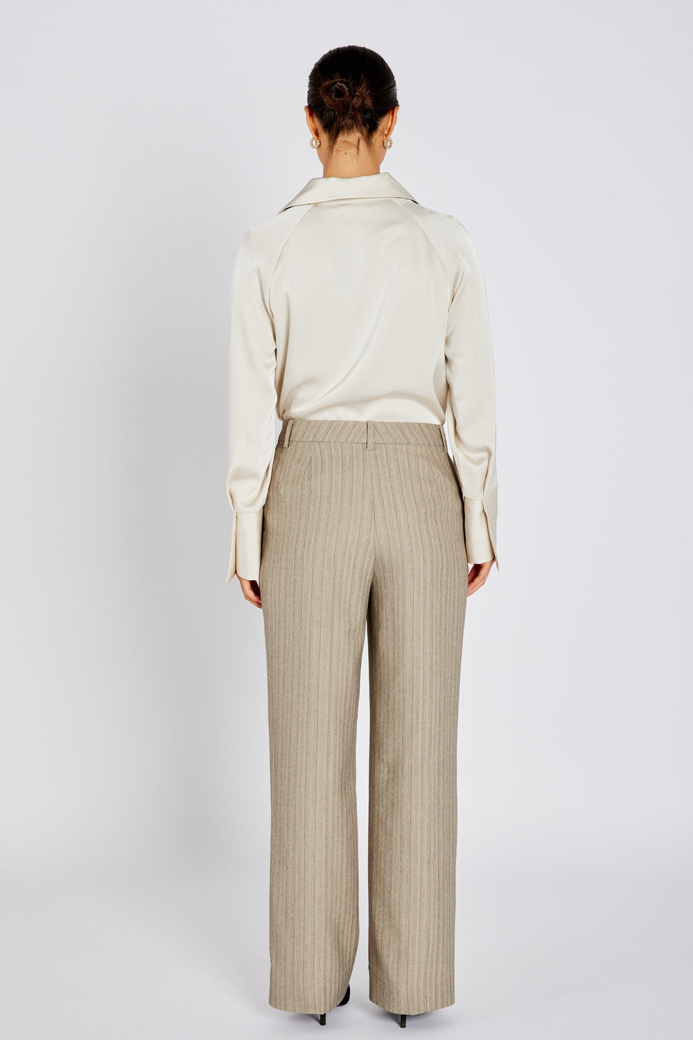 Bruuns Bazaar Women BoxelderBBEleza bukser Bukser Pinstripe w sequins