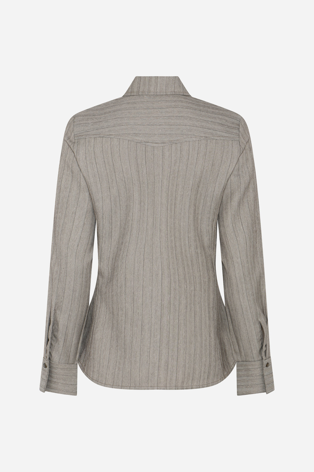 Bruuns Bazaar Women BoxelderBBFuju skjorte Skjorter Pinstripe w sequins