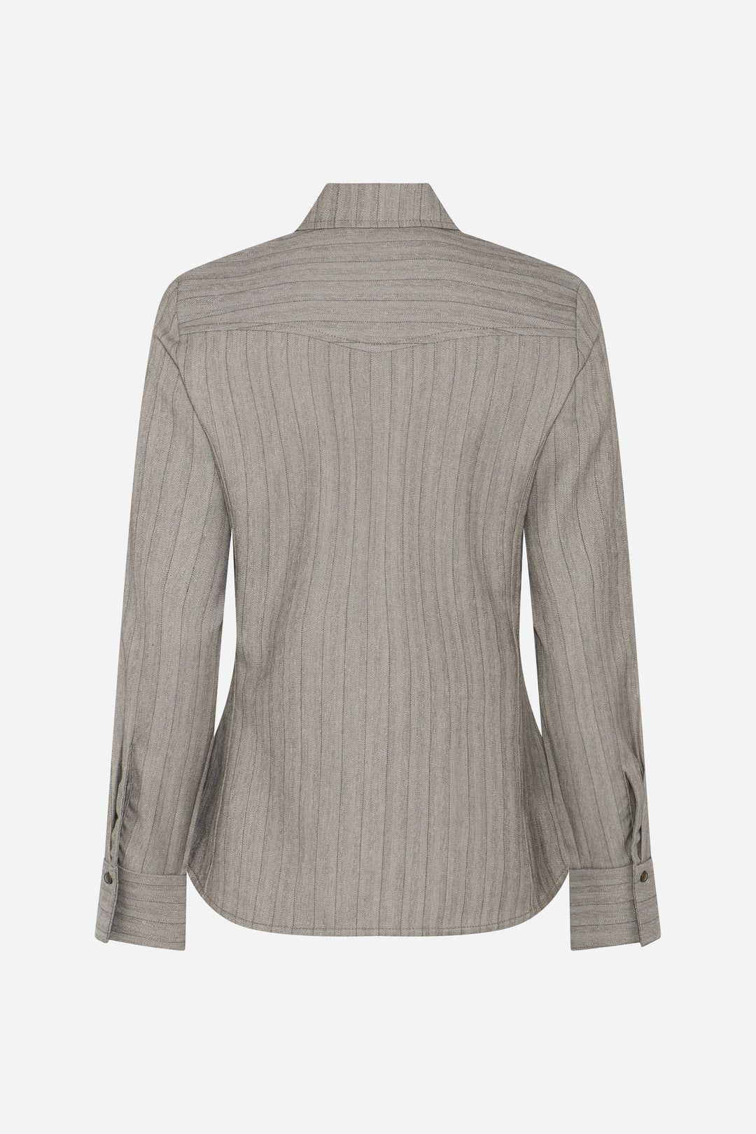 Bruuns Bazaar Women BoxelderBBFuju skjorte Skjorter Pinstripe w sequins