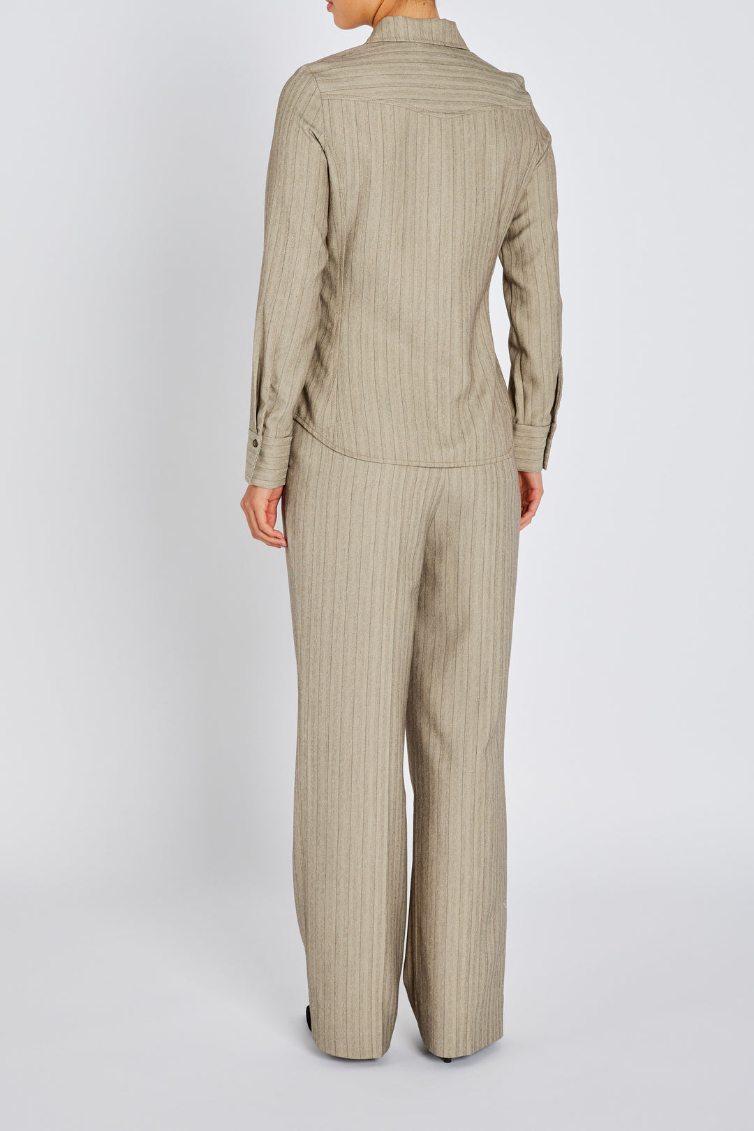 Bruuns Bazaar Women BoxelderBBFuju skjorte Skjorter Pinstripe w sequins