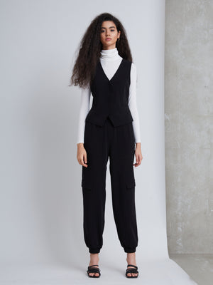 Bruuns Bazaar Women BrassicaBBCilla pants Bukser Black