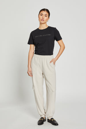 Bruuns Bazaar Women BrassicaBBCilla pants Bukser Silver Cloud