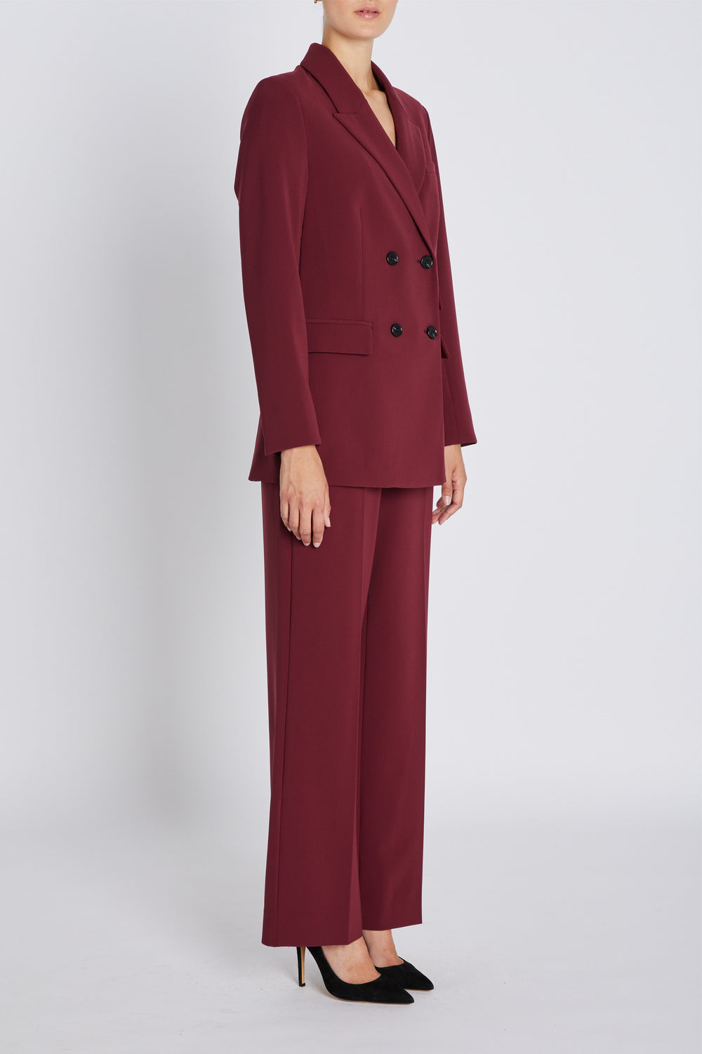 Bruuns Bazaar Women BrassicaBBEleza bukser Bukser Burgundy
