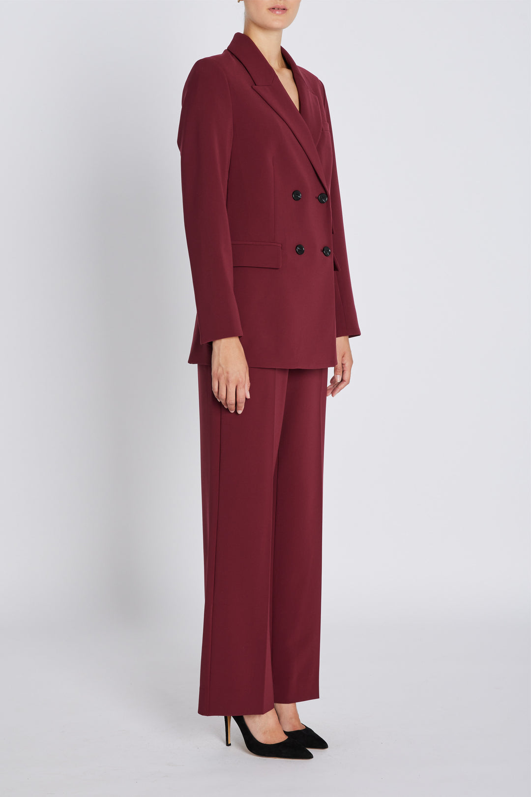 Bruuns Bazaar Women BrassicaBBEleza bukser Bukser Burgundy