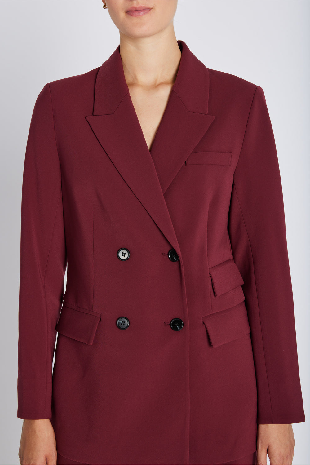 Bruuns Bazaar Women BrassicaBBLinda blazer Blazere Burgundy