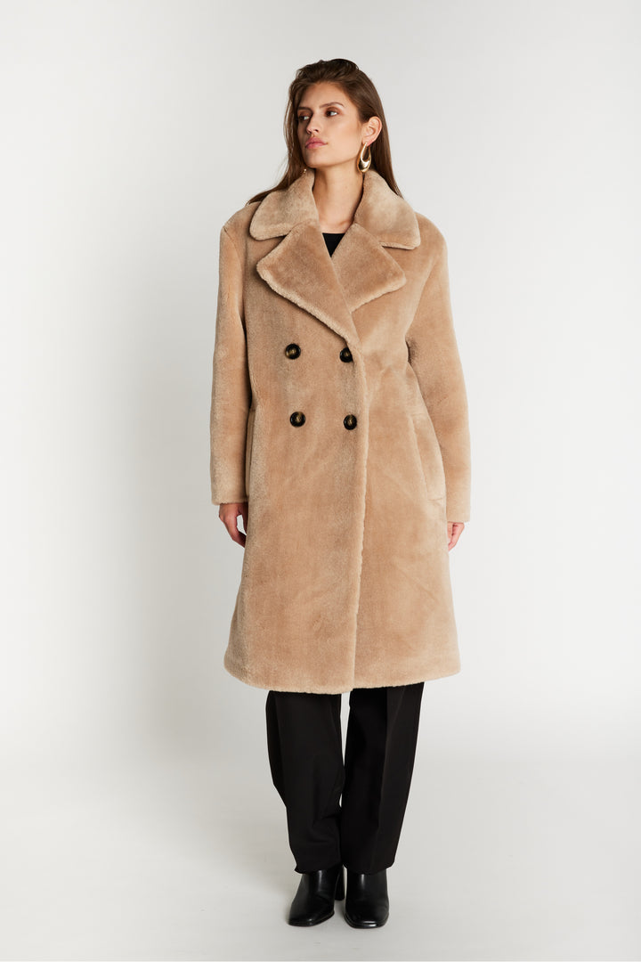 Bruuns Bazaar Women BrassioBBBinja frakke Overtøj Beige