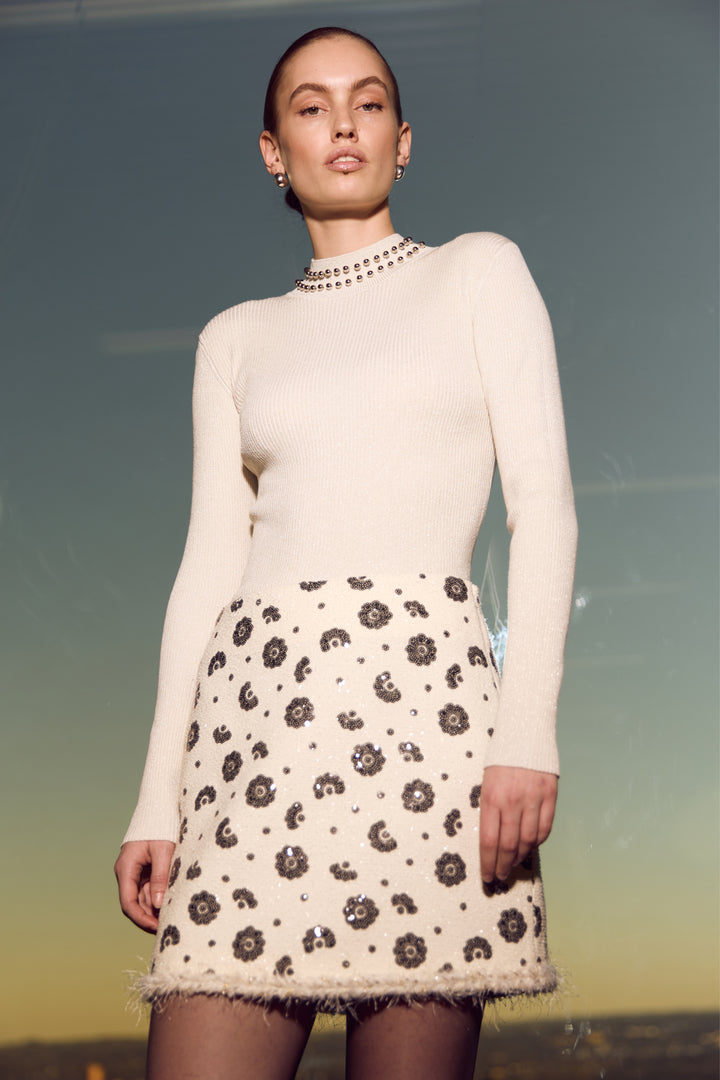 Bruuns Bazaar Women BrittleBBSiane nederdel Nederdele Cream