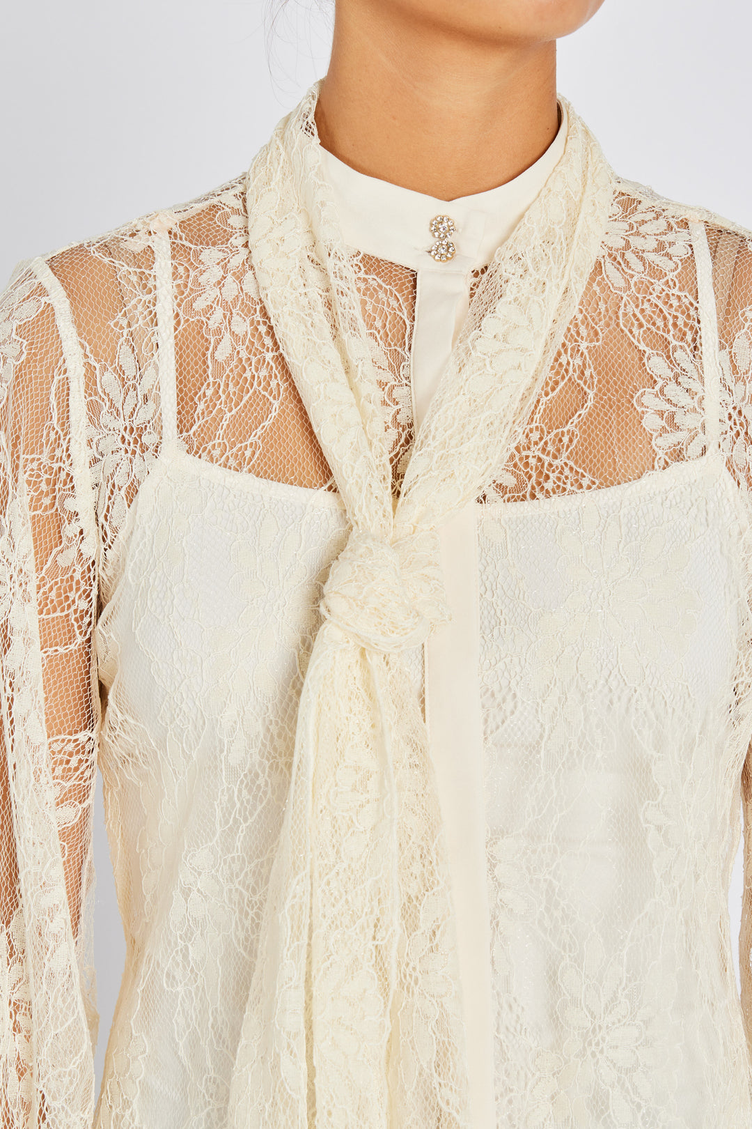 Bruuns Bazaar Women BugleBBOmassa bluse Bluser Cream